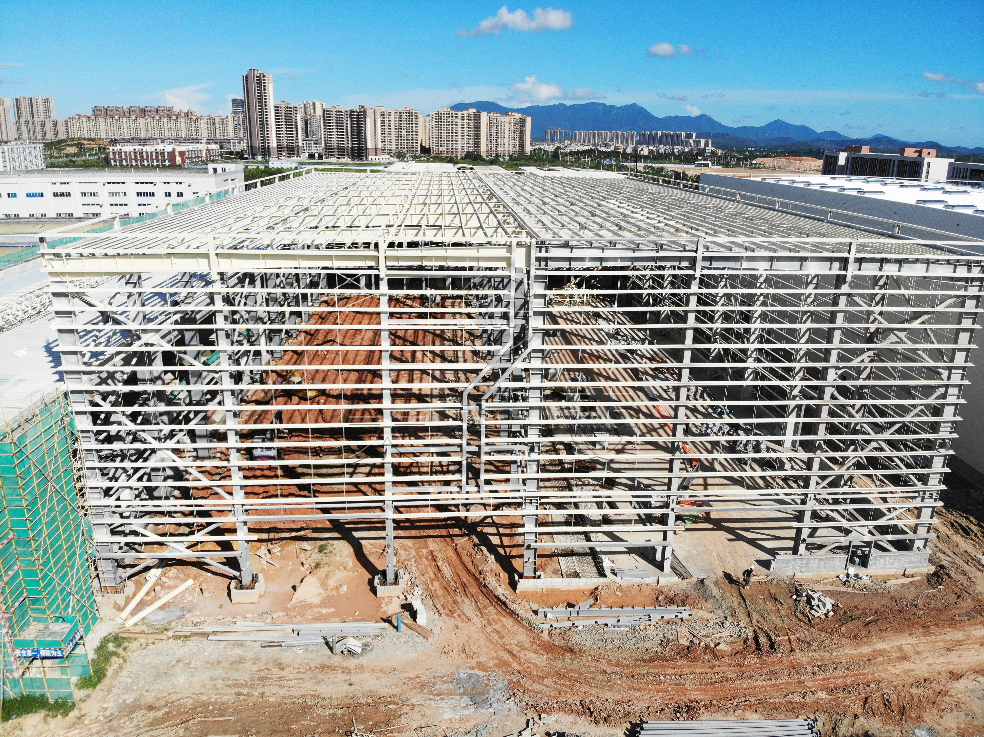 【天譜安鋼結構廠房案例】——廣東廚邦視頻有限公司物流配送中心項目 【天譜安鋼結構廠房案例】——廣東廚邦視頻有限公司物流配送中心項目
